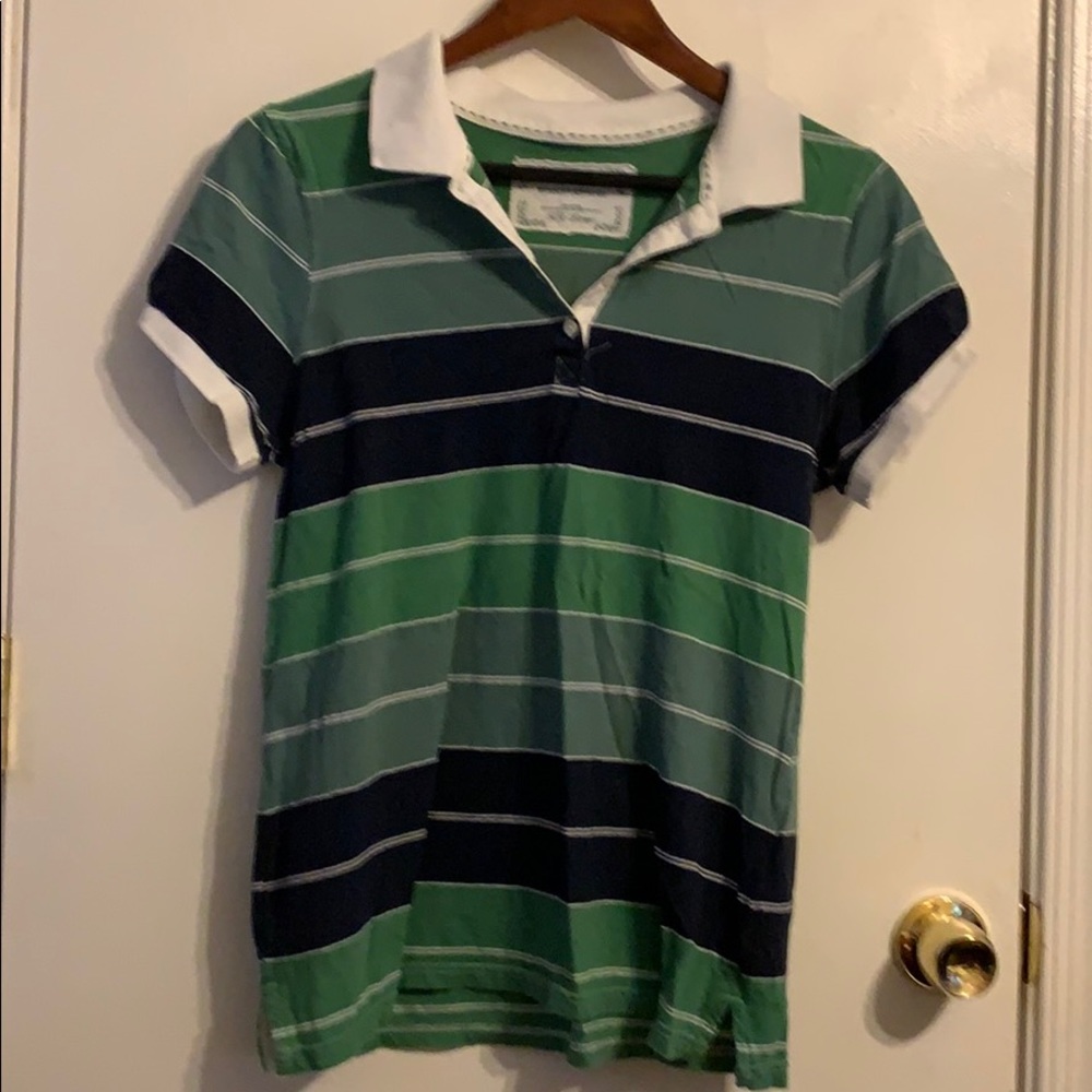 Striped polo